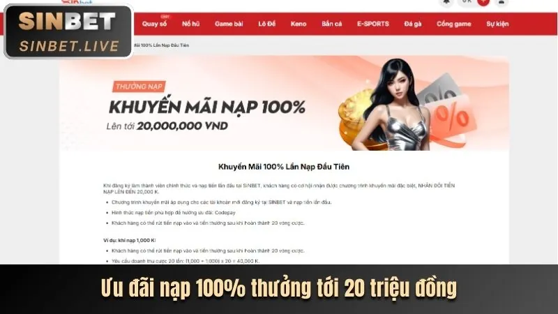 Quy trình nạp tiền 8vnd